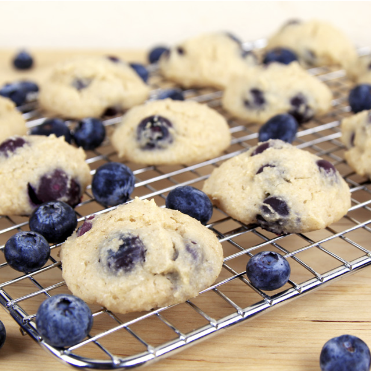 13 Cal Blueberry Cookies