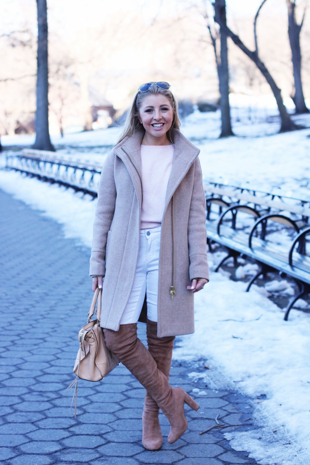 Winter Neutral Outfit - NYC