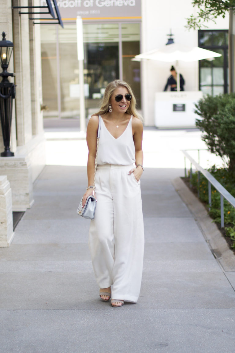 White Wide Leg Pants - LifetoLauren