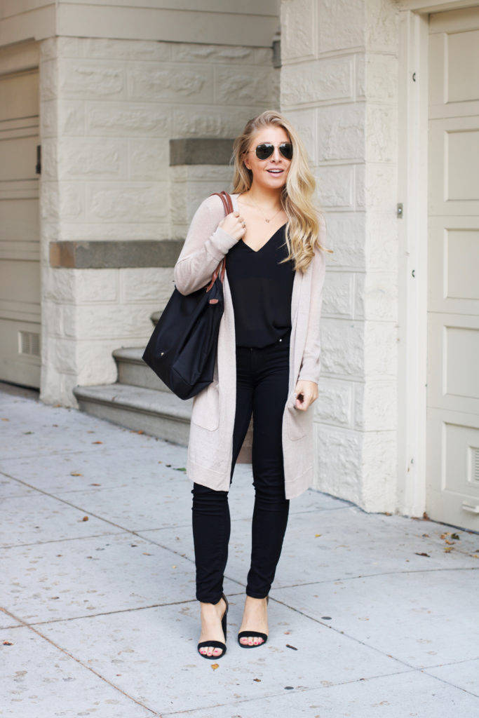 Neutral Black Fall Outfit