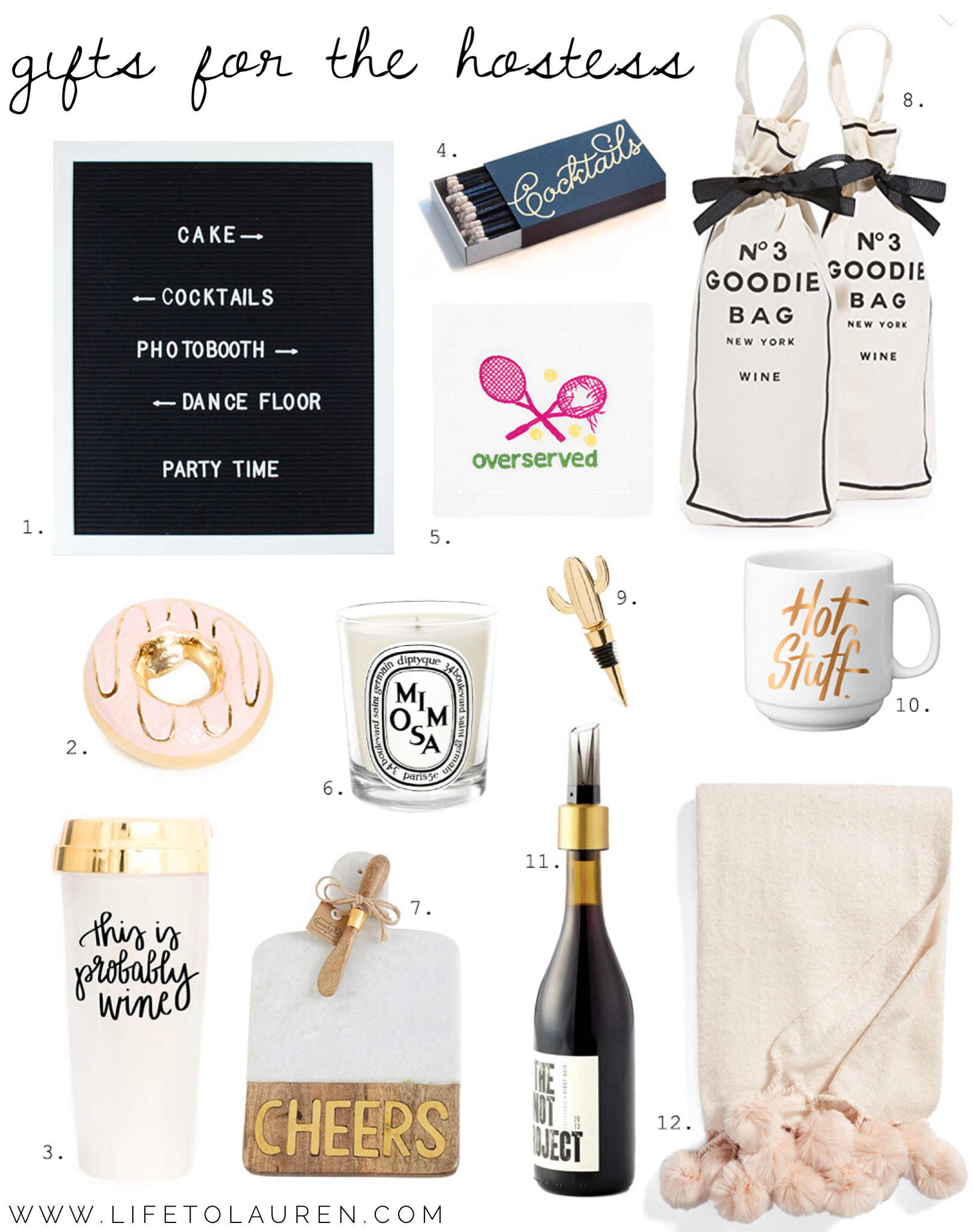 Gift Guide For The Hostess 2017