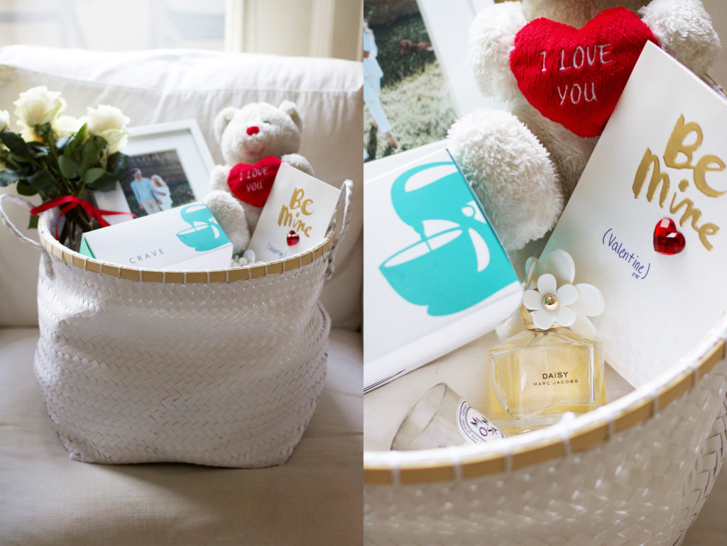 Guy valentines store day gift baskets