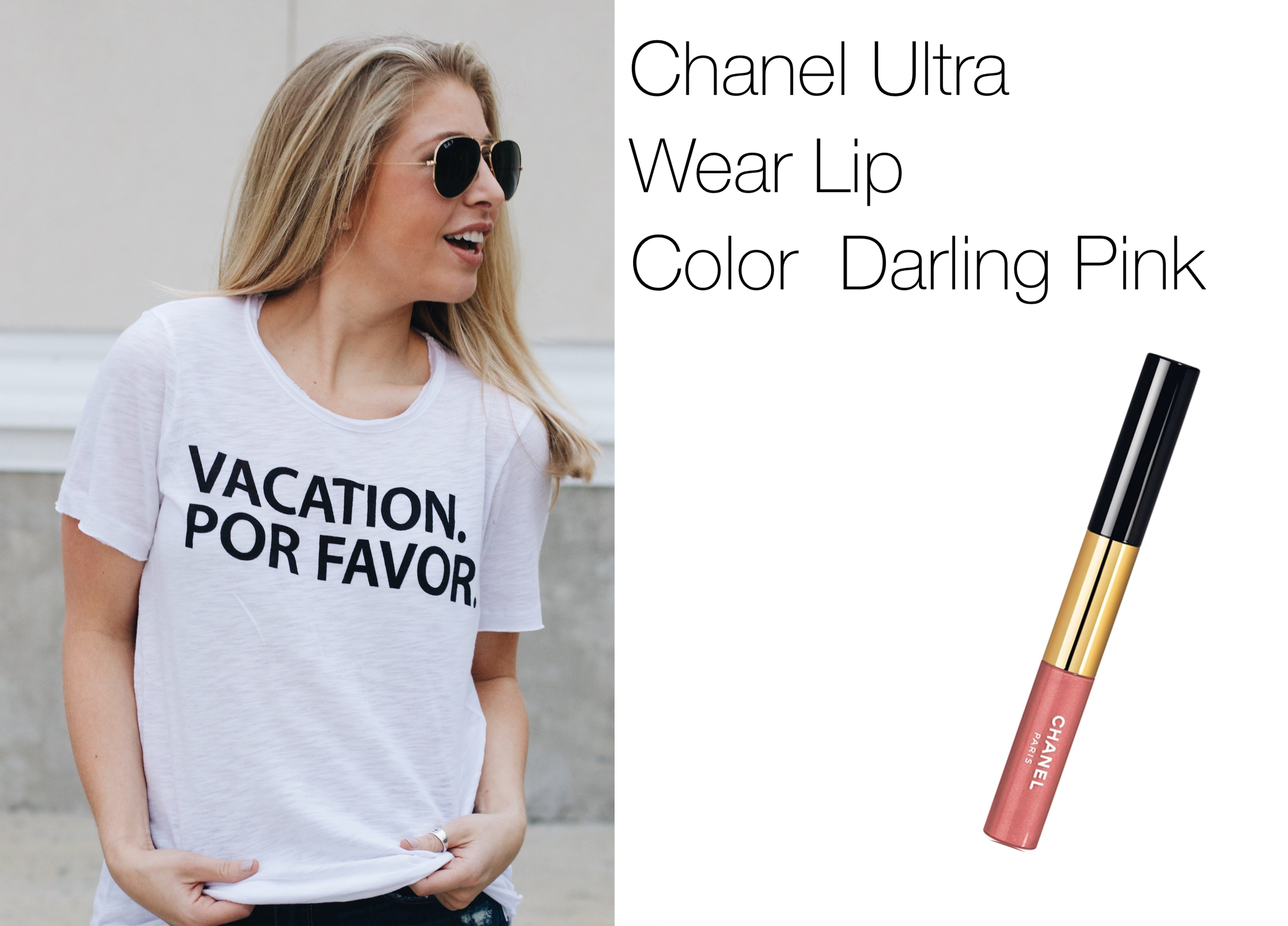 chanel darling pink lipstick