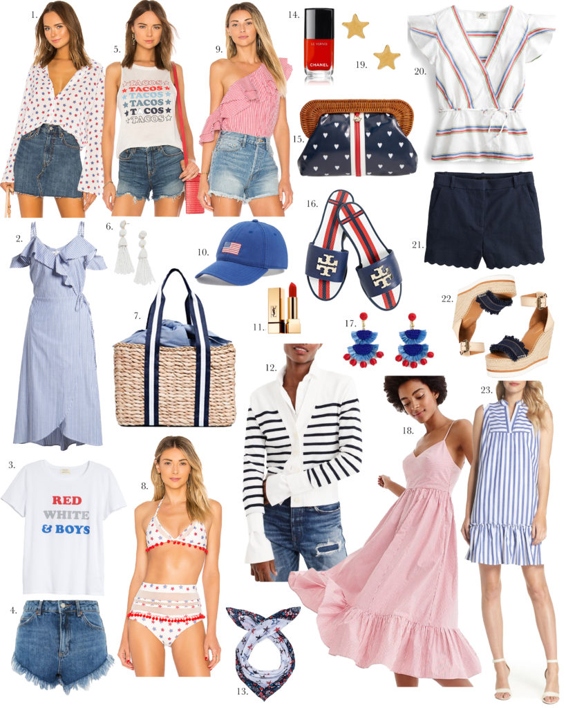 21 Red White and Blue Outfits: What to Wear This 4th of July