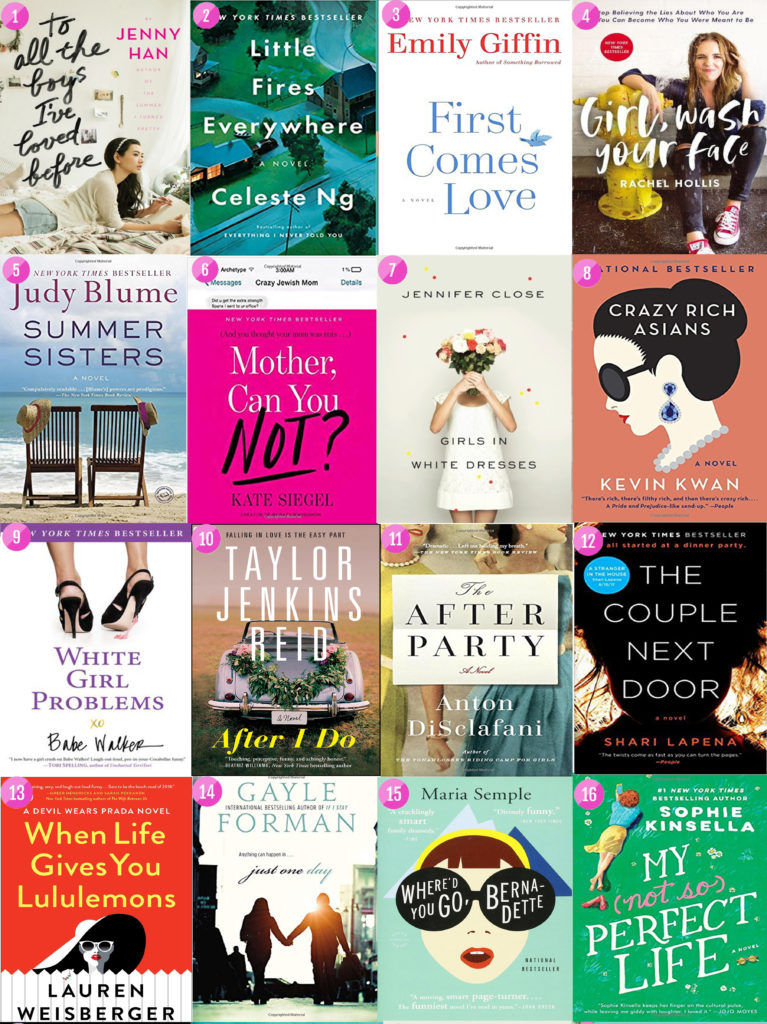 Books To Read At The Beach Summer 2018