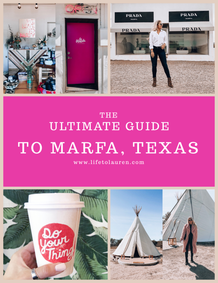 Marfa, TX Travel Guide with Lexus LifetoLauren