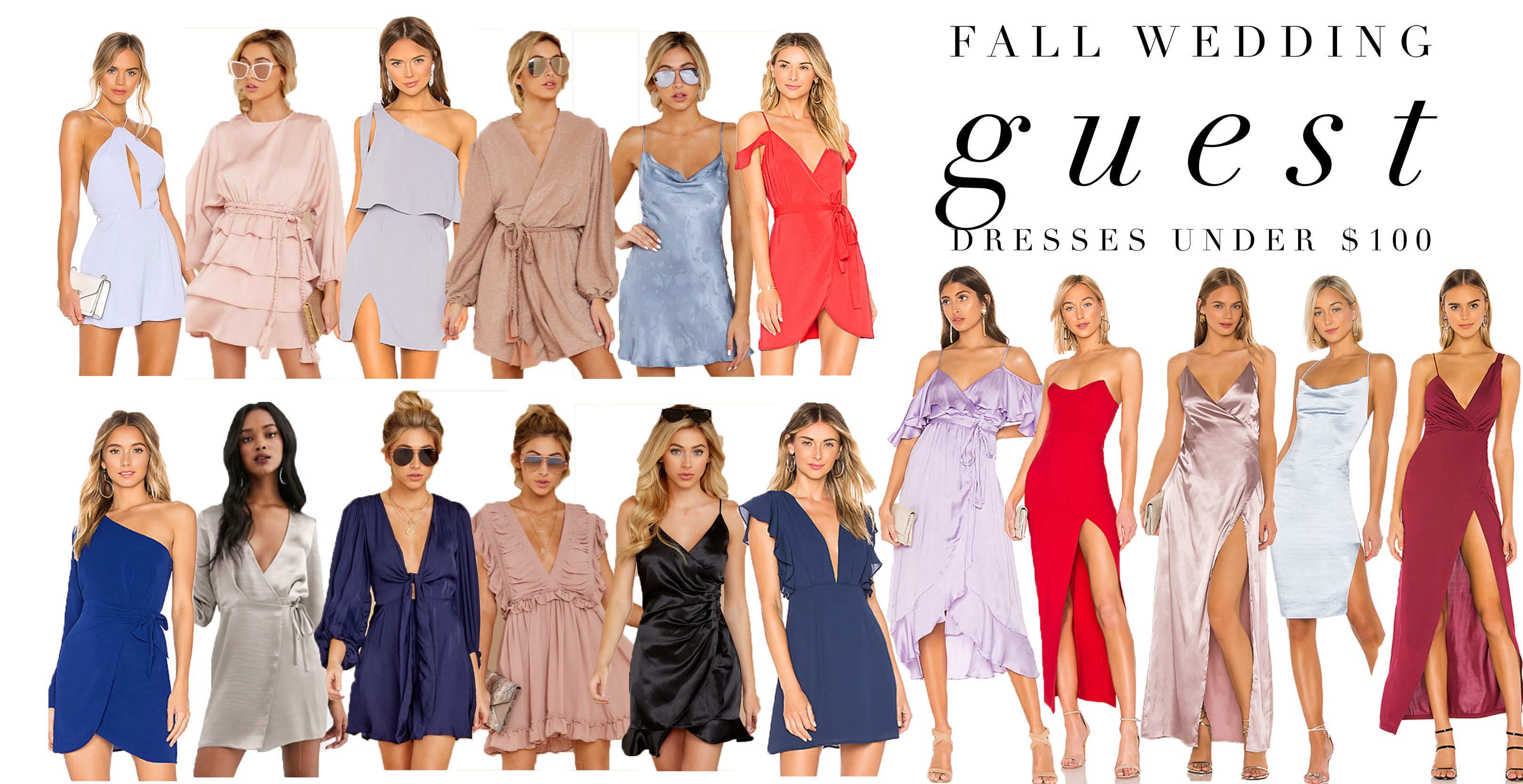 wedding guest dresses under 100