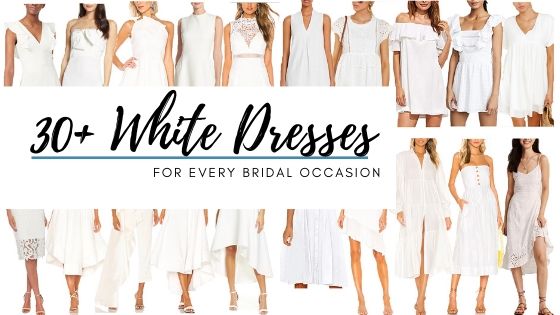 all white dress