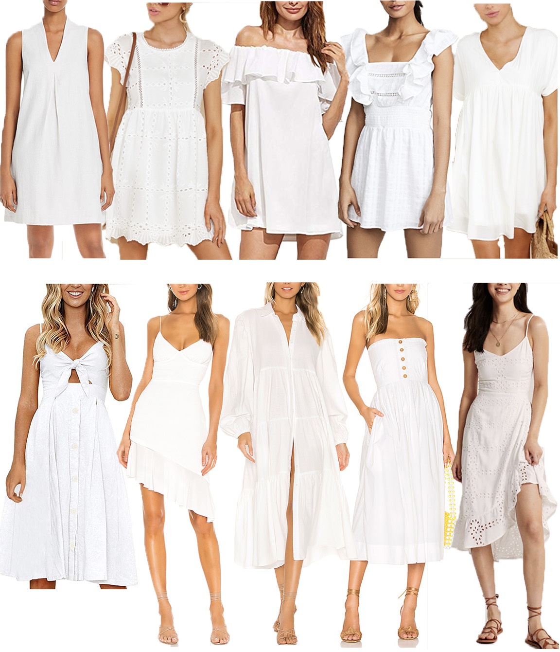 30+ White Dresses For Every Occasion - LifetoLauren